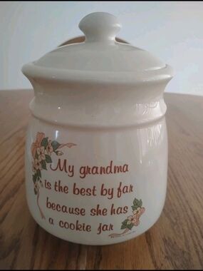 House of Lloyd 1989 "My Grandma Is The Best By Far Because She Has A Cookie Jar"